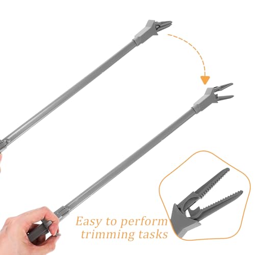ULTECHNOVO Aquatic Plant Tongs Aquarium Tongs, Tweezers for Aquarium, Aquarium Aquatic Grabber Tool Aquarium Tweezers for Fish Tank Coral Reef Plants