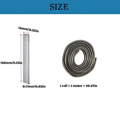Aquarium Plant Over Weight Anchor, 17 PCS Lead Sheets and 40 inches Lead Strip, Can Cut Metal Strips Aquatic Weight Anchor for Aquarium Fish Tank Plants Reinforced Weight Prevents Floating, 11.7oz