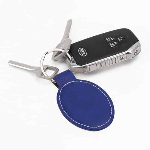 LaserGram Oval Keychain, Allah 1, Personalized Engraving Included (Dark Blue) - color: Dark Blue