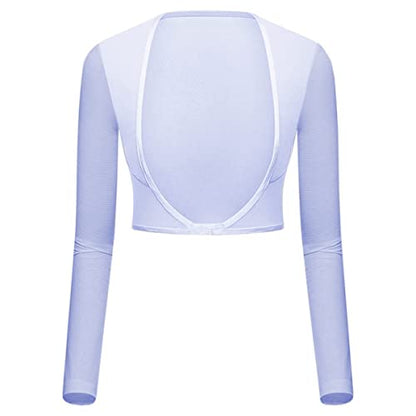 Women's Golf Cooling Shawl Outdoor Sun Protection Arm Sleeves - color: Y-purple, size: Large