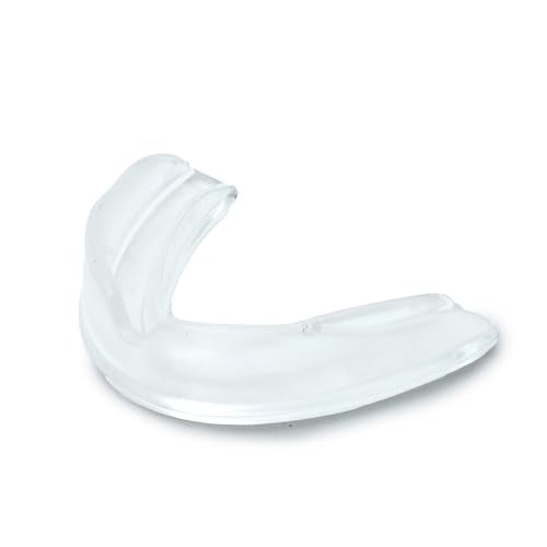 Transparent Mouth Guard for Sports – Custom Fit, Hydra Gel Technology, EVA & Silicone, Lightweight & Durable, Comfort & Protection for Football, Hockey, Lacrosse, Wrestling & More - size: ADULT