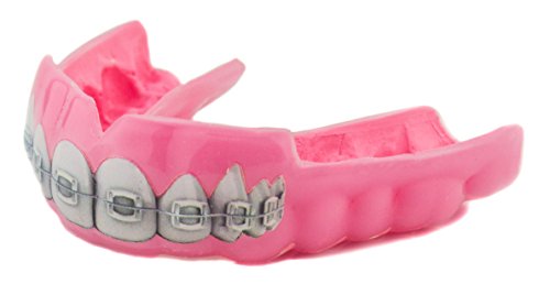 Impact Mouthguard Boxing, MMA, Muay Thai Sports Mouthguards for Youth Adults, Professional Custom-Fit, Braces - color: Braces