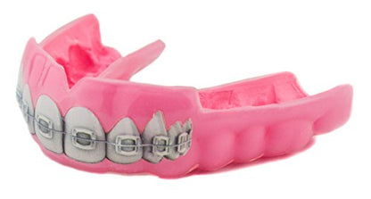 Impact Mouthguard Boxing, MMA, Muay Thai Sports Mouthguards for Youth Adults, Professional Custom-Fit, Braces - color: Braces