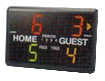 Trigon Sports Multi-Sport Indoor Tabletop Scoreboard & Timer Black, 24"L x 10"W x 16"H