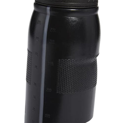adidas 750 ML (28 oz) Stadium Refillable Plastic Sport Water Bottle - color: Black/White