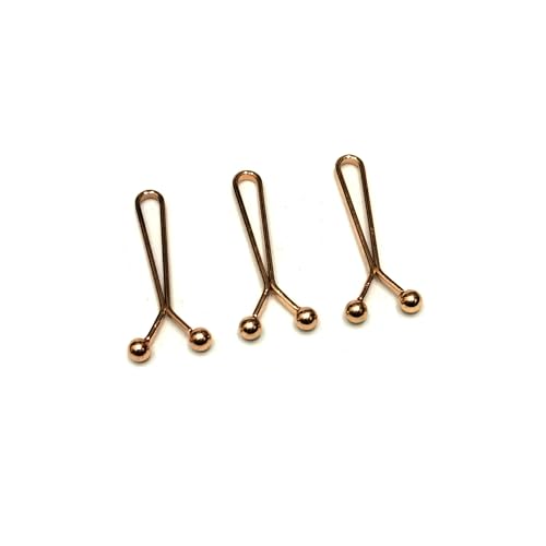 Hijab Pins - Multicolors Headscarf Clips 4 Colors 24pcs - Muslim Scarf Clips Hook Safty Pins with Simple Steel Ball Head
