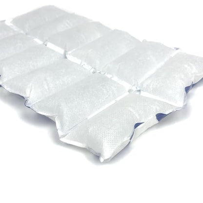 Reusable Ice Pack Sheets, 24 Cell/12 Cell/250g Single Ice Packs for Cooler and Shipping, Long Lasting Dry Ice Packs for Shipping Frozen Food Freezer Packs for Mailing - style: 12cells 6 Pcs