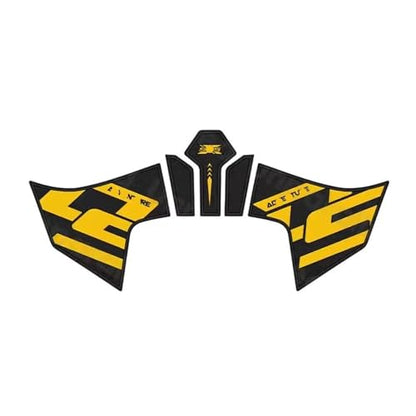 Tank Sticker Traction Pad Motorcycle Fuel Tank Sticker Fish Bone Sticker Anti-Slip Fuel Tank Sticker for DSX DS X DS525X 525DSX DS525 525X 525 - size: A