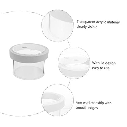 Kisangel Fish Box Floating Aquarium Breeding Box Acrylic Fish Separator for Easy Observation Durable Floating Design Hatchery - color: White