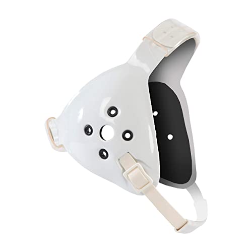 Matman Wrestling Headgear Adult Ear Guard Halo BJJ Grappling Head Guard - color: White