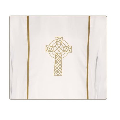 MIAOCOS Medieval Pastor Outfit Clergy White Robe Historical Priest Costume Church Plays Clergy Gown Hajj Eid - size: Medium