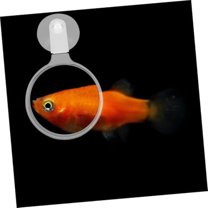 4pcs Acrylic Lens Cup for Fish Tank Observation for Betta Fish -Landscapes and Creatures