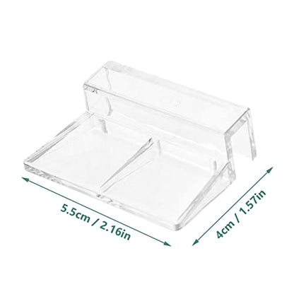 Toddmomy 10pcs Aquarium Cover Frame Support Racks Durable Fish Tank Brackets for Secure Covers Professional Accessories for Fish Tank Setup and Maintenance