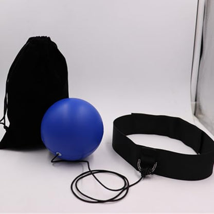 Head Boxing Ball - Boxing Headband Reflex Ball | Training Accessories, Interactive Boxball Integration Set, Practice Fitness Set for Adults Kids