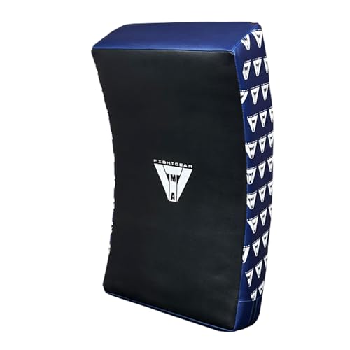 TMA Kick Shield Muay Thai Kickboxing, Boxing Mits, 60CM Large Heavy Curved Kicking Striking Body Pad, Target MMA Boxing Training, Martial Arts Kick Pad Karate & Taekwondo
