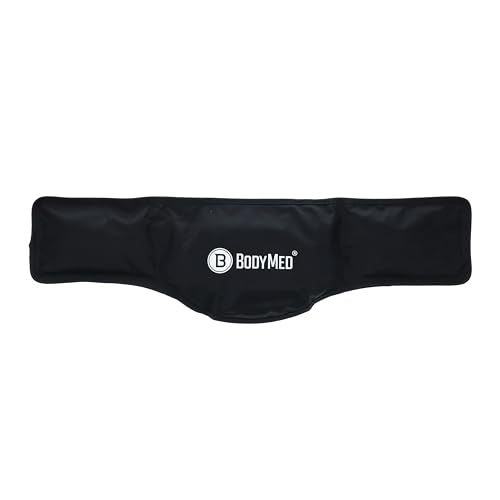 BodyMed Reusable Gel Ice Pack Cold Compress for Neck - Professional Grade Cold Therapy for Injuries, Aches, Swelling, Bruises, Sprains - 21 in. x 6 in. (Neck Contour) - size: 21 in × 6 in (Neck Contour) (Pack of 1)