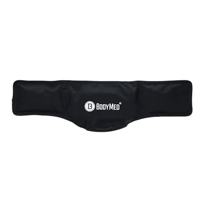 BodyMed Reusable Gel Ice Pack Cold Compress for Neck - Professional Grade Cold Therapy for Injuries, Aches, Swelling, Bruises, Sprains - 21 in. x 6 in. (Neck Contour) - size: 21 in × 6 in (Neck Contour) (Pack of 1)