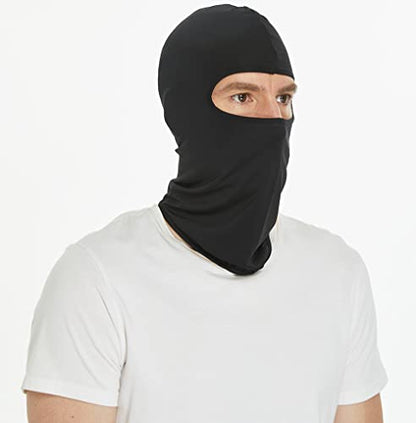 Balaclava Sun/uv face mask UPF 50+ ski mask Neck Gaiter face Scarf Outdoor Sports 3pack - color: Green+grey+black