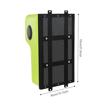 Wall Boxing Punching Pad, Wall Mount Uppercut Boxing Heavy Bag - color: Green+Black