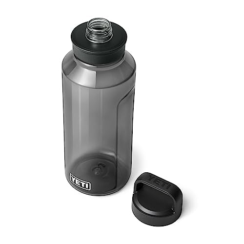 YETI Yonder Water Bottle with Yonder Chug Cap, Lightweight, Leakproof and BPA-Free - color: Charcoal, style: 50oz