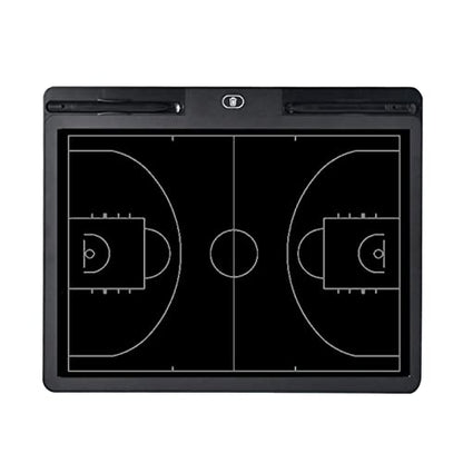 Pure Vie Electronic Basketball Coaching Board LCD Blackboard with Stylus | Portable Basketball Strategy Dry Erase Clipboard for Coaches Training and Matches, Sporting Gifts Daily Assistant Equipment