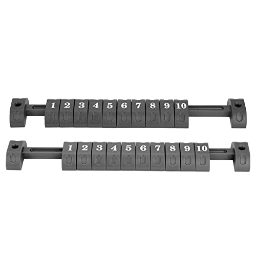 2pcs Foosball Scoring Counters 10 Numbers Scoring Score Counter Indicator for Standard Football Tables