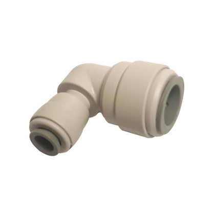 Reducing Elbow Union Quick Connector 1/2" to 1/4" O.D. Tube Fitting, push to connect for RO water filter system,5pcs. - style: 1/2 to 1/4 o.d. elbow union