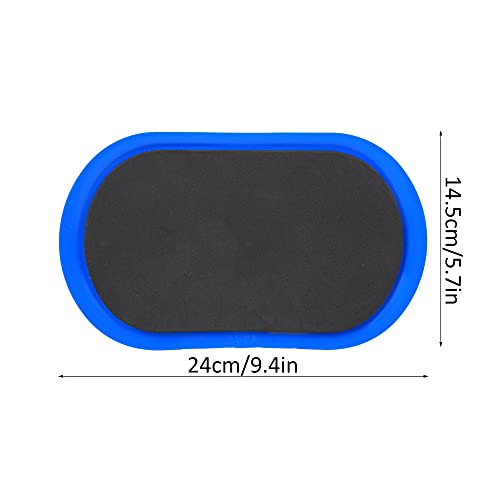Fitness Discs Slider for Core Stability Training, Leg Slimming, Yoga, 2pcs Small Size Blue Sliding Discs