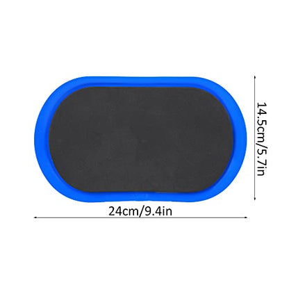 Fitness Discs Slider for Core Stability Training, Leg Slimming, Yoga, 2pcs Small Size Blue Sliding Discs