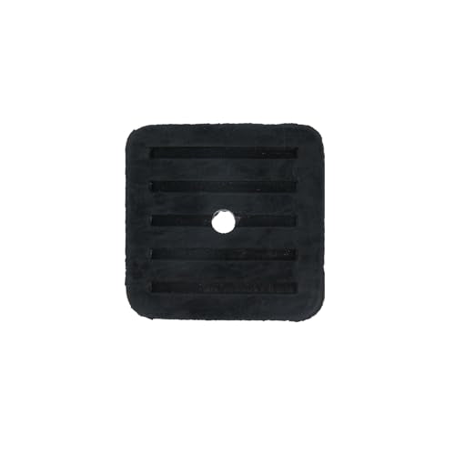 MY MIRONEY 4PCS 2.8" Square Rubber Anti-Vibration Isolator Pads, Air Conditioner Shock Pads for Air Compressor, Air Conditioner Unit, HVAC, Treadmill - style: 2.8” Square