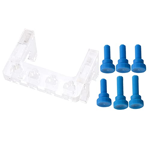 Fixture Holder, Aquarium Choice Soft Tube Fixture Holder, Acrylic Aquarium Soft Tube Fixture Holder for Holding Dosing Pump Soft Hose