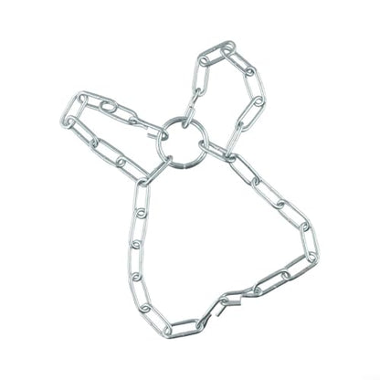 FABULETTA Zinc Galvanized Heavy Bag Chain for Boxing and MMA, 12 Inch Punching Bag Hanger with 4 S-Hooks, Rust Resistant Metal Replacement Chain for Home Gym Training Equipment