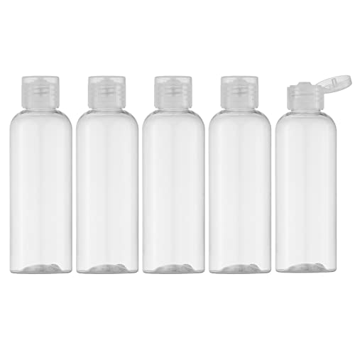 LISAPACK 3.4 oz Travel Bottles for Toiletries, Plastic Shampoo Containers - color: Clear1