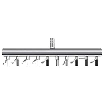 Aquarium Air Valve 10 Way Aquarium Fish Tank Inline Manifold Air Flow Pump Tubing Splitter Lever Control Valve