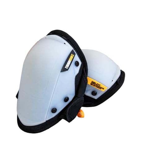 ToughBuilt – GelFit Non-Marring Knee Pads, Professional Gel Cushion Kneepads with EVA Foam Comfort Layer, Smooth Non-Scratch Shell, Adjustable Straps, and Heavy-Duty Jobsite Protection (TBL-KP-G203-R) - size: GelFit Non-Marring