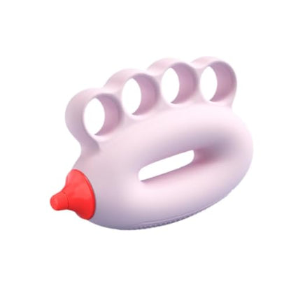 Colaxi Kids Hand Grip Strengthener,Hand Exercise Ball,Multiple Resistance Levels Ergonomic 10–15 Strength Train,Finger Exerciser - color: pink