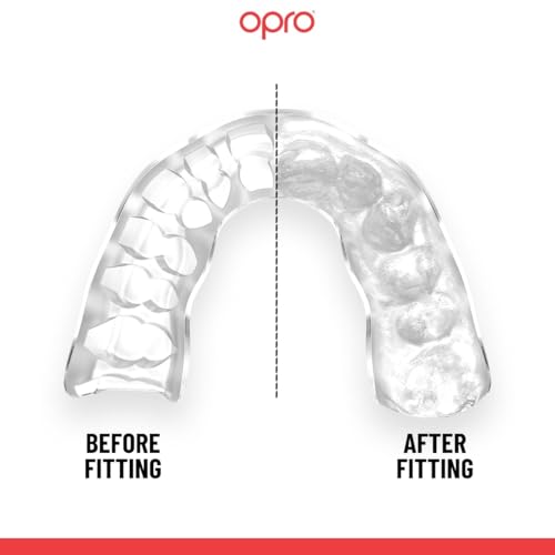 OPRO Official UFC Fighter Collection Ilia Topuria Instant Custom-Fit Mouthguard – Self-Fit Gum Shield for MMA, Boxing & Combat Sports - color: Ilia Topuria