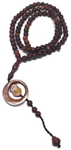 Islam Prayer Beads AMN-264 Koka Wood Handmade Muslim Tasbih 99 Rosary Bead Haj Eid Ramadan Gift (Brown_02) - color: Brown_02