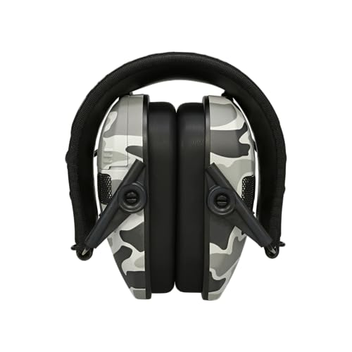 Walker's Razor Slim Electronic Muff - color: Grey Duck Camo, size: One Size