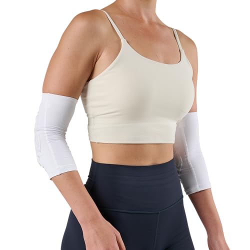 McDavid HEX Viz Knee / Elbow Pad Pair White/Grey S - color: NEW White, size: Small