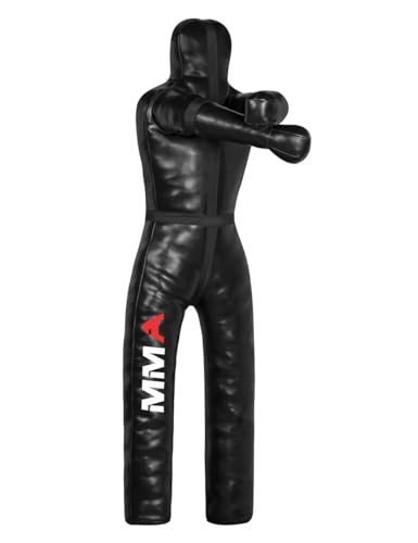 Grappling Dummy for Adult BJJ Judo Wrestling Standing Position Brazilian JIU Jitsu MMA Sparring Self Defense Training Vinyl Dummy – UNFILLED