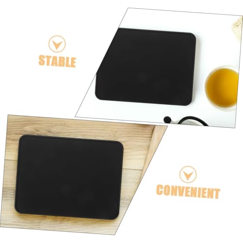 Garneck 2pcs Non- Silicone Coffee Tamper Mat Espresso Tamping Pad Grinding Kitchen Countertop Protector for Home and Coffee Shop Use
