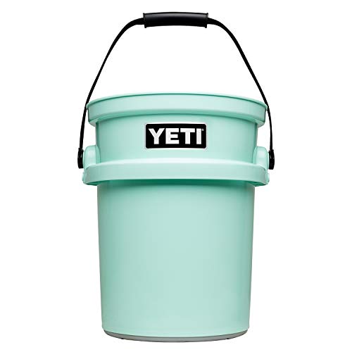 YETI Loadout 5-Gallon Bucket, Impact Resistant Fishing/Utility Bucket - color: Seafoam