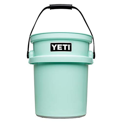 YETI Loadout 5-Gallon Bucket, Impact Resistant Fishing/Utility Bucket - color: Seafoam