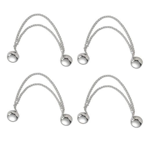 Multifunctional Clothing Clips Hijab Magnets with Chain Shawl Clips Accessories Hijab Magnets Strong Small - size: round 1