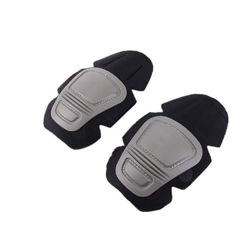 Tactical Protective G3 Combat 2 Elbow Pads and 2 Knee Pads for Hunting Clothing/Pants - color: gray