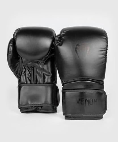 Venum Contender 1.5 Kids Boxing Gloves - color: Black/Black, size: 8-Ounce