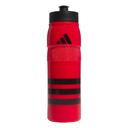 adidas 750 ML (28 oz) Stadium Refillable Plastic Sport Water Bottle - color: Scarlet
