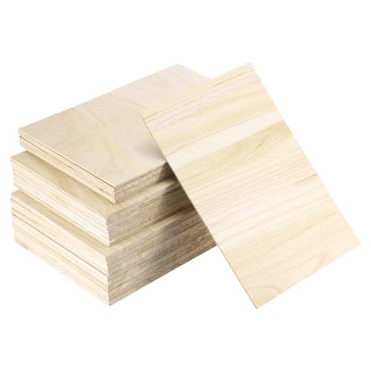 PATIKIL Wood Breaking Board 3mm 6mm 9mm Thick, 30 Pack Karate Martial Arts Boards Wooden Kick Board Training Accessory for Adult Taekwondo Punching Karate Practice Performing