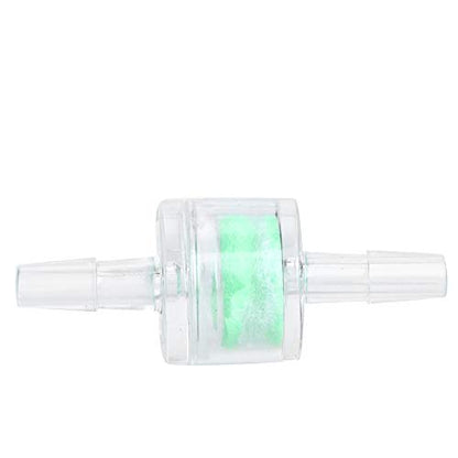 10Pcs Fish Tank Silicone Tube Filter, 4mm Aquarium Water Pump Silicone Tube Filters, Small Aquarium ABS Hose Filter, Fish Tank Hose Filtration Supplies, Green